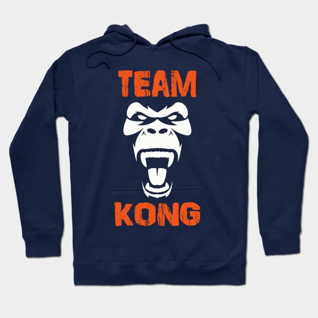 Godzilla vs Kong - Official Team Kong Neon Hoodie by Pannolinno